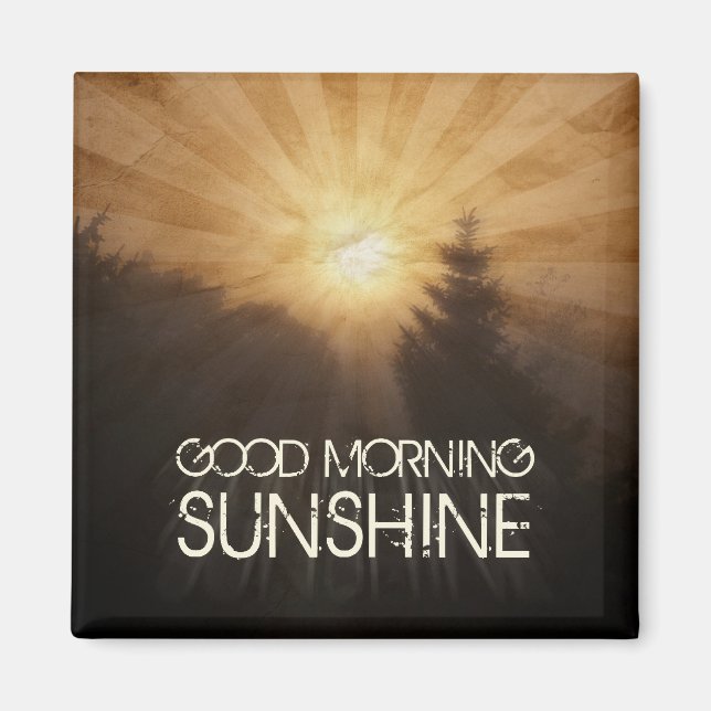 Bra Morgon Sunshine Magnet (Framsidan)