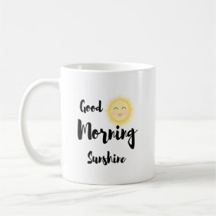 Bra Morgon Sunshine Påstående-kaffe Mugg