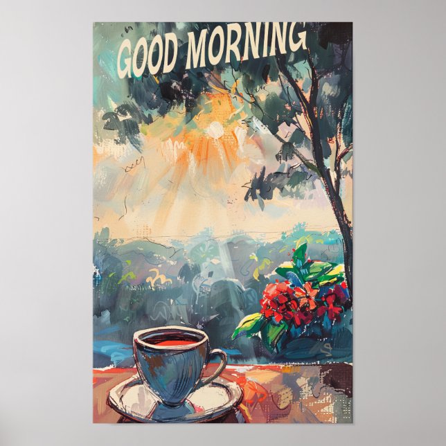 Bra Morgon Sunshine Poster (Framsidan)