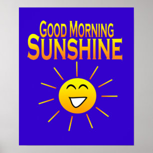 Bra Morgon Sunshine Poster