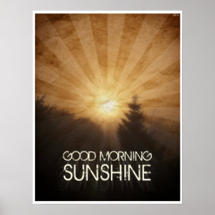 Bra Morgon Sunshine Poster