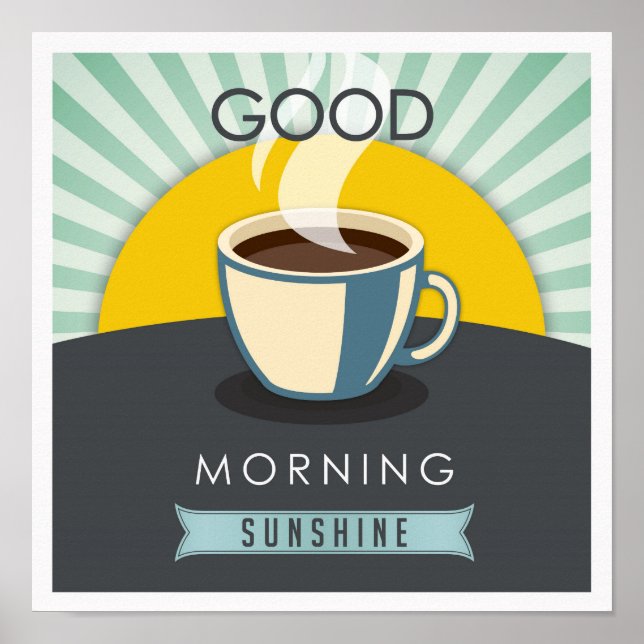 Bra Morgon Sunshine Poster (Framsidan)