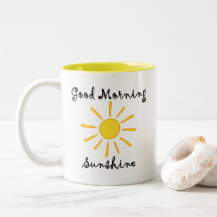 Bra Morgon Sunshine (R) Två-Tonad Mugg