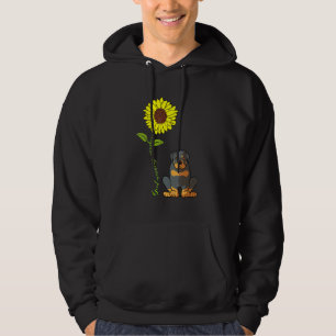 Bra Morgon Sunshine Rottweiler Hund Hoodie