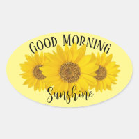 Bra Morgon Sunshine Sunblommor
