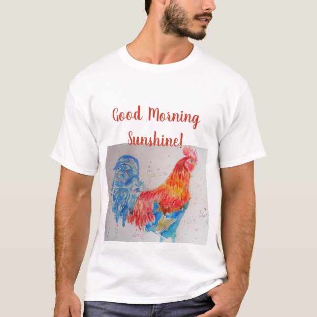 Bra Morgon Sunshine T Shirt Red tupp (Framsida)