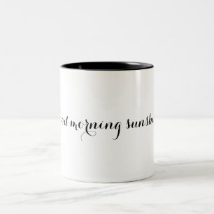 Bra Morgon Sunshine Två-Tonad Mugg