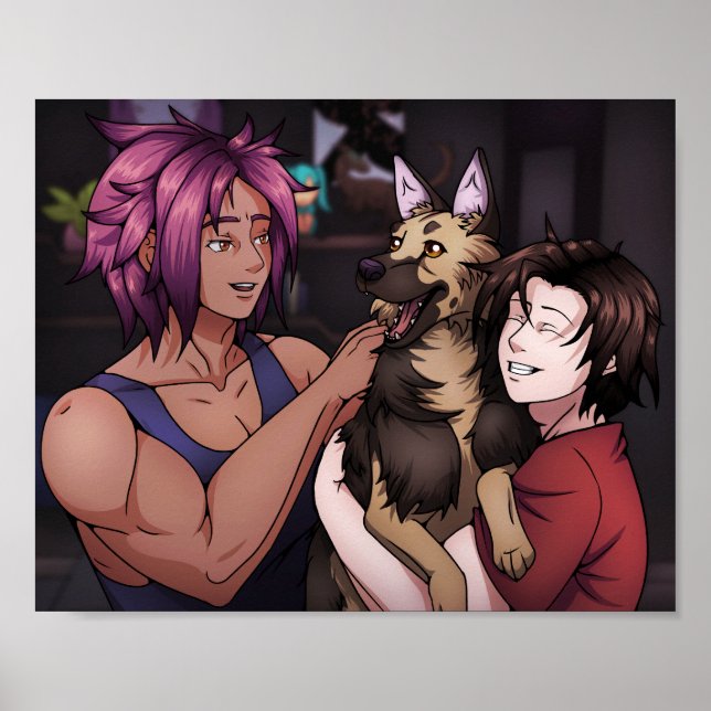 Bra Morgon till Du Poster (Framsidan)