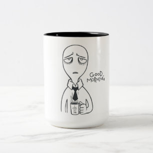 Bra Morgon Två-Tonad Mugg