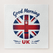 Bra Morgon UK - Union Jack & London Mobil Box