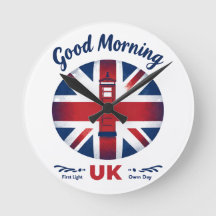 Bra Morgon UK - Union Jack & London Mobil Box