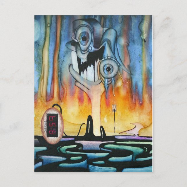 Bra Morgon! Vykort (Framsida)