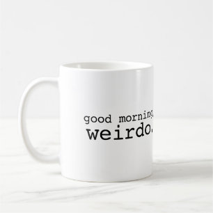 Bra morgon Weirdomugg Kaffemugg