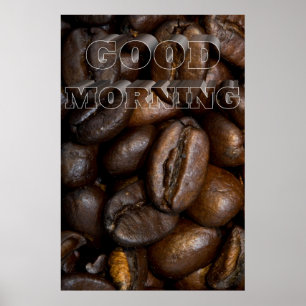 Bra morgonaffisch poster