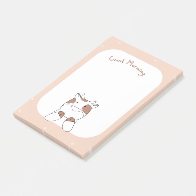 Bra Morgonanteckningar Post-it Block (Vinklad)