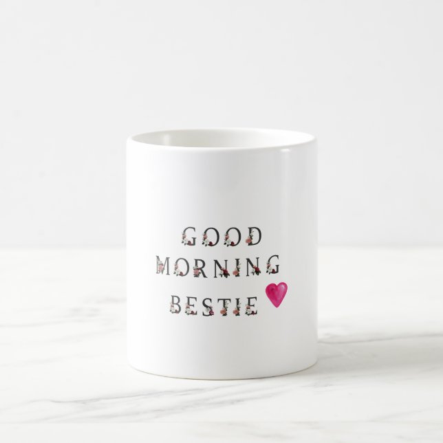 bra morgonbestiegåva till min bästa vän kaffemugg (Center)