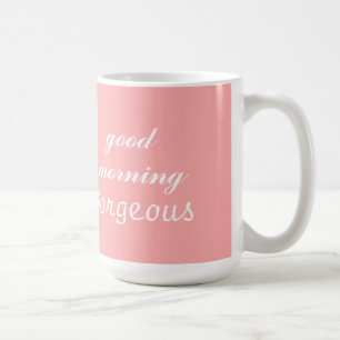 Bra Morgondagen Gorgage rosa kaffe kopp mugg