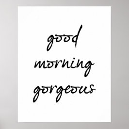 Bra Morgonens fantastiska Poster