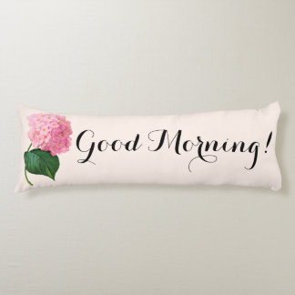 Bra Morgonens Rosa Hydrangea Body Pillow Kroppskudde