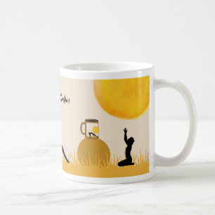 Bra Morgonens Sol Yoga-fotbollsspelare Kaffemugg