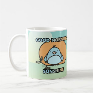 Bra Morgonens söta tecknad Kaffemugg