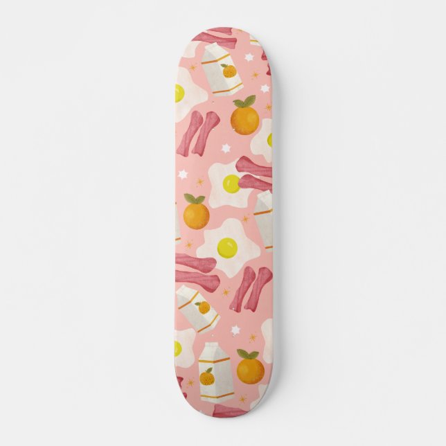 Bra Morgonfrukost Mini Skateboard Bräda 18,5 Cm (Framsida)