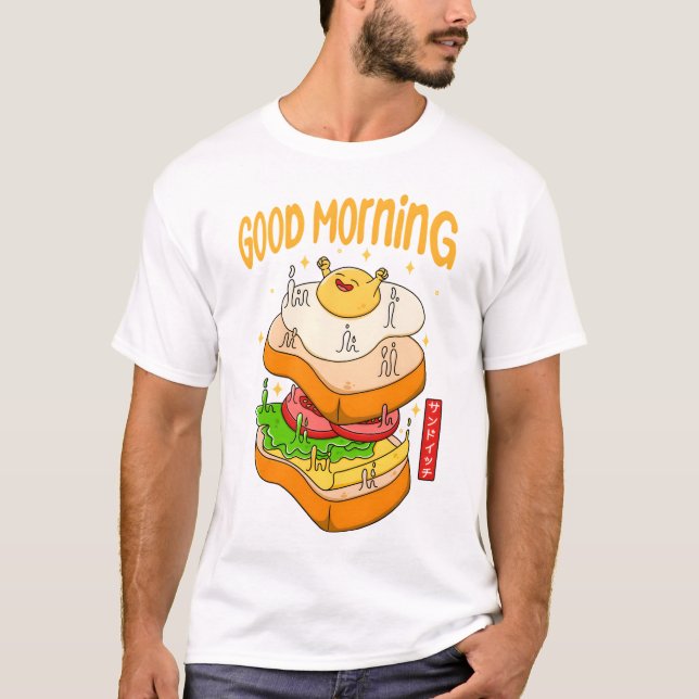 Bra Morgonfrukost T Shirt (Framsida)