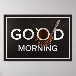 Bra Morgonkaffe poster