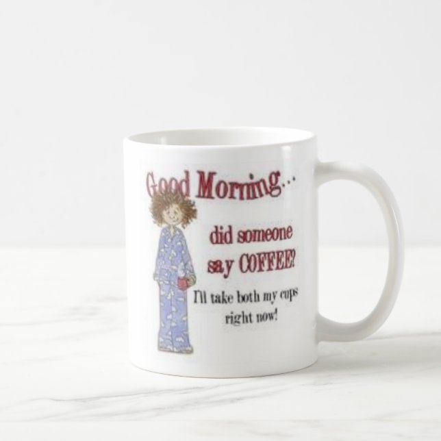 Bra morgonkaffekopp kaffemugg (Höger)