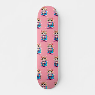 Bra Morgonkitten Mini Skateboard Bräda 18,5 Cm