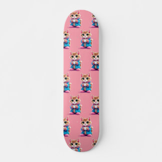 Bra Morgonkitten Mini Skateboard Bräda 18,5 Cm