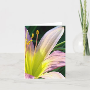 Bra morgonlilja!  Notecard Kort