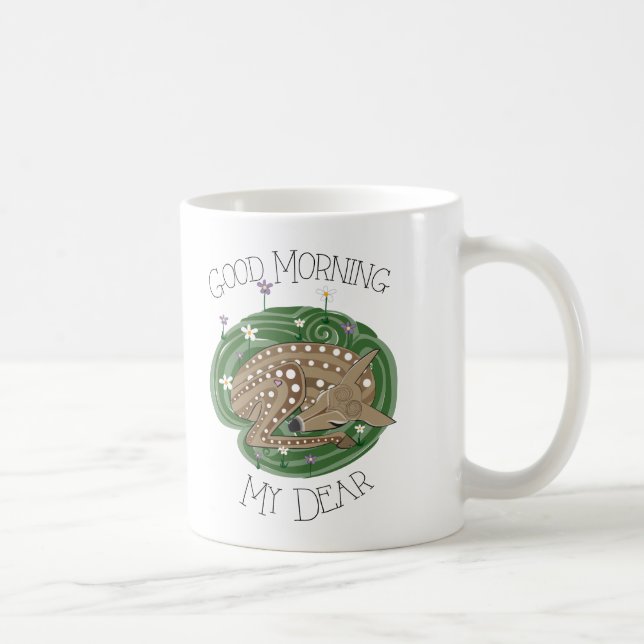 Bra morgonmugg kaffemugg (Höger)