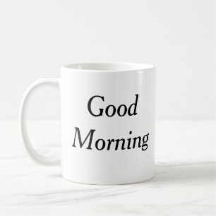 Bra morgonmugg kaffemugg