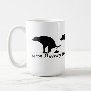 Bra Morgonpuing Hund Kaffemugg