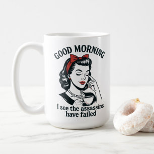 Bra Morgons-mord Misslyckats Kaffemugg
