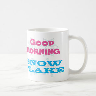 Bra morgonSnowflake Kaffemugg