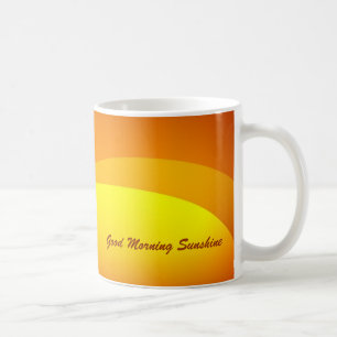 Bra morgonsolsken kaffemugg