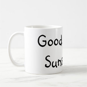 Bra morgonsolsken. (: kaffemugg