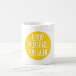Bra morgonsolsken kaffemugg