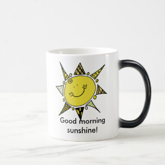 Bra morgonsolsken! magisk mugg
