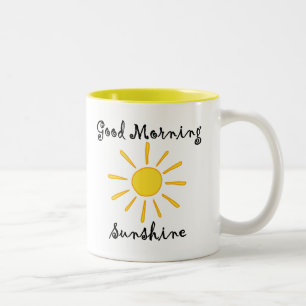 Bra morgonsolsken (v) Två-Tonad mugg