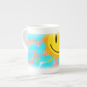 Bra morgonsolskenmugg benporslin mugg