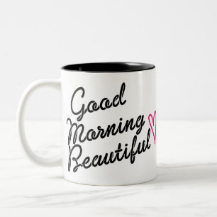 Bra Morgonvackra Två-Tonad Mugg