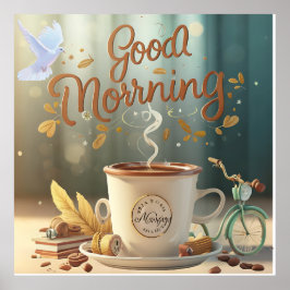 Bra Morgonväggskonst Poster