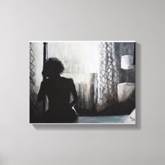 "Bra Mornin Heartache" Canvastryck