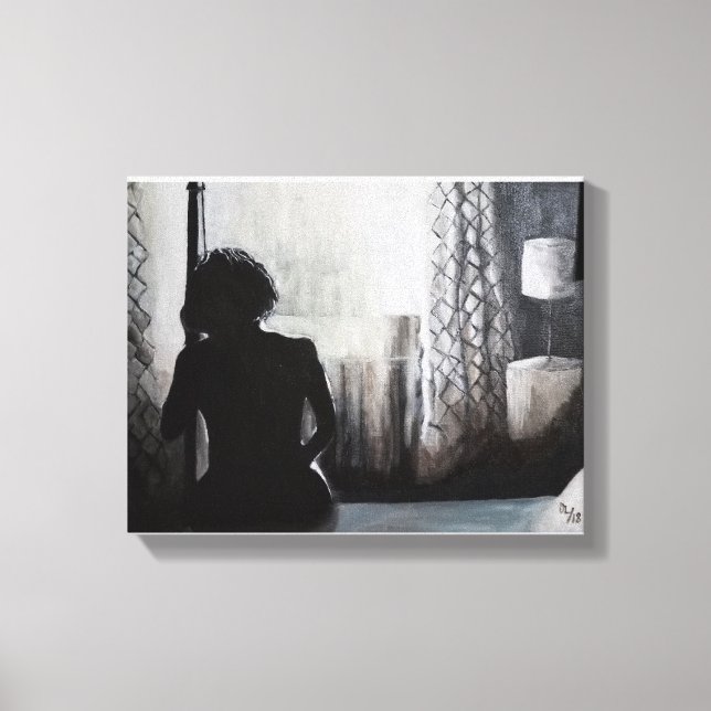 "Bra Mornin Heartache" Canvastryck (Framsida)