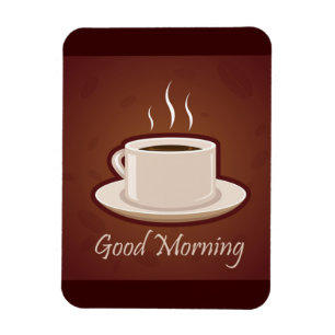 BRA MORNING BROWN COFFEE DRINKS CAPPUCCINO MOCHA MAGNET
