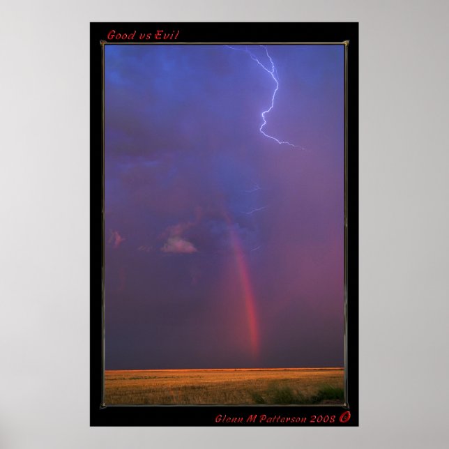 Bra mot Evil Poster (Framsidan)