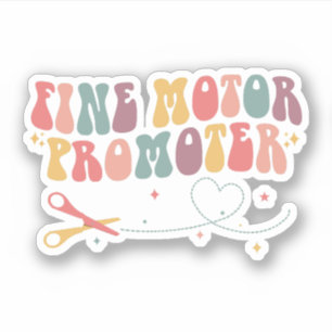 Bra Motor Promoter Occupation Therapy OT Klistermärken